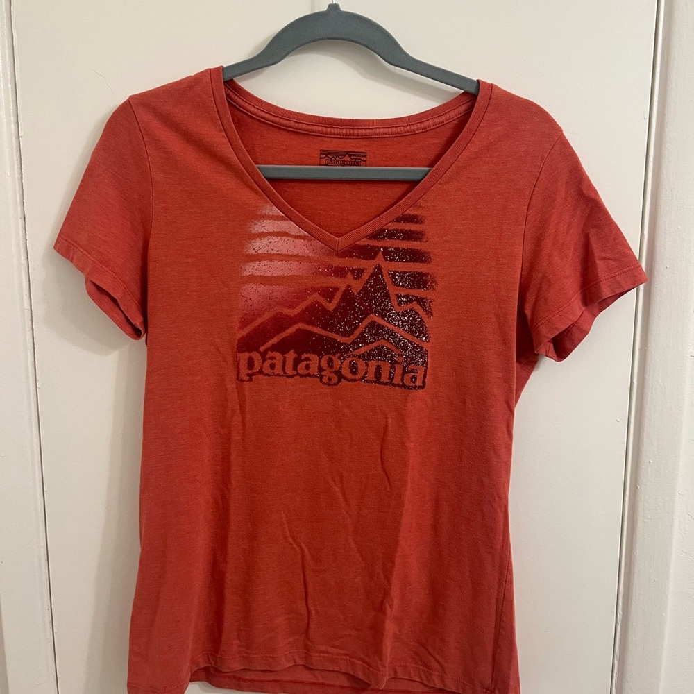 Patagonia Women's Graphic Red Tee